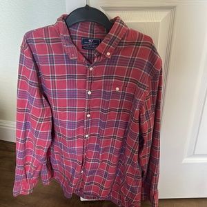 Vineyard Vines flannel size large